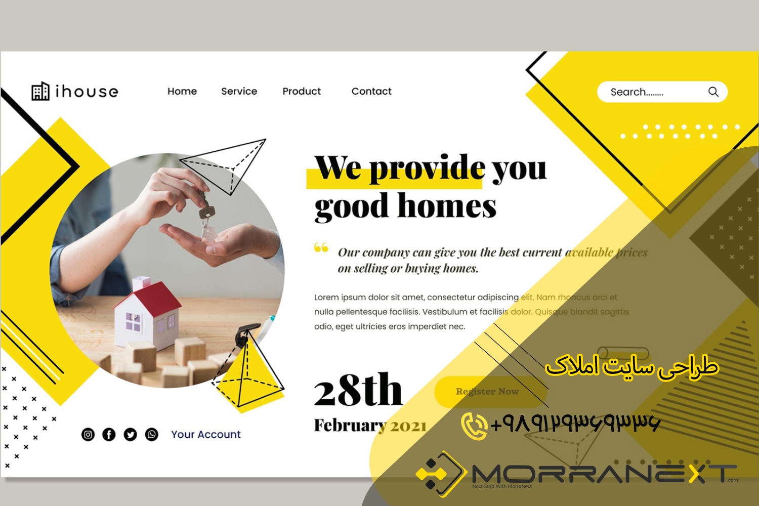 طراحی سایت املاک-20